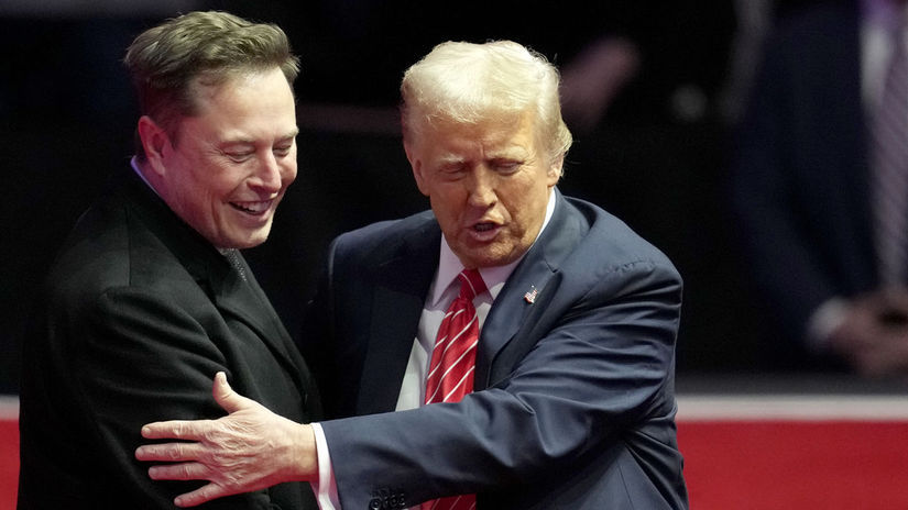 Trump sa chcel s Muskom rozist vo vesmire