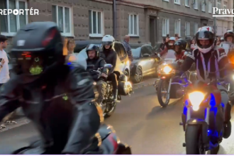 Najvacsia nocna jazda motorkarov na Slovensku