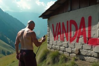 Ego na stene kultura v troskach Celebrity ako vandalmi