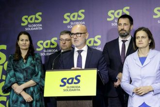 Nova posila liberalov Sef evanjelickych skol vstupuje do SaS Grohling odmieta zmenu kurzu