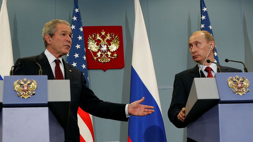Co povedal Putin Bushovi o Ukrajine a komunizme