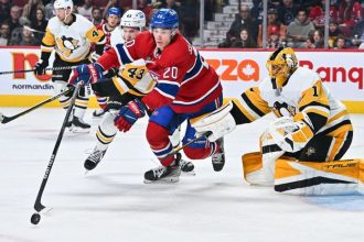 Slafkovsky zaziaril na lade Pittsburghu