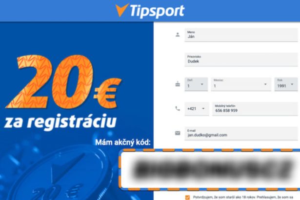 Tipsport akcny kod 2025 overeny bonus 7777e 20e v decembri