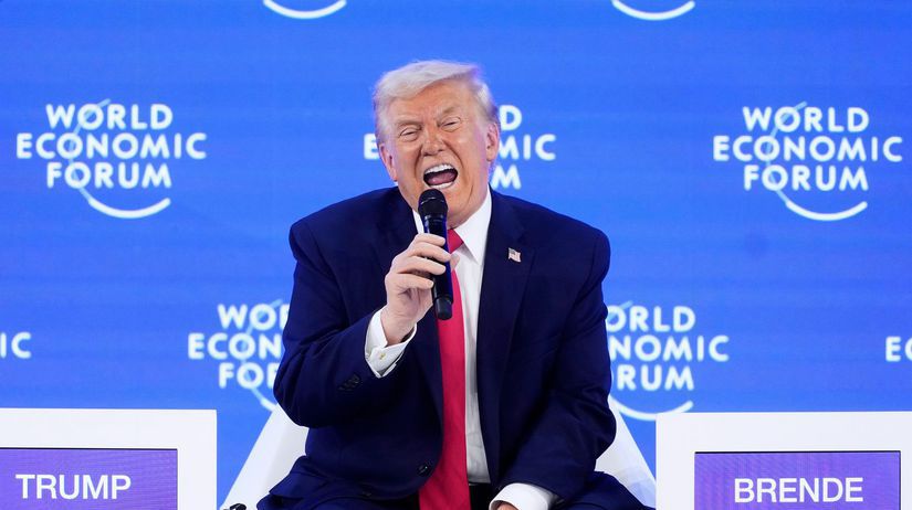 TOP vyroky Trumpa v Davose Nevdacni Dani Europa na nepoznanie krasny kus ladu Trump zaujal a sokoval