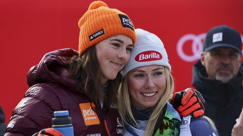 Uf to je prilis vela vzdychla si Vlhoska Slalom v objati Shiffrinovej zaziva chorvatske deja vu