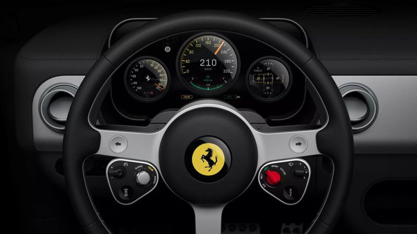 Ferrari Luce Elektricka prvotina z Maranella odhalila interier Vzbudzuje rozpaky