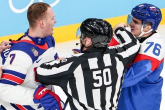 Na olympiade liezol Slovakom na nervy Nieco take by som nikdy nepovedal brani sa Tkachuk v reakcii na kontroverzne video