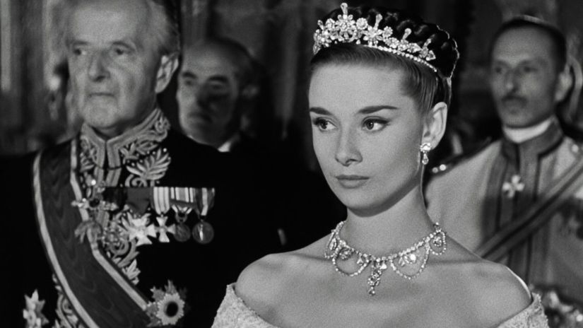 Podoba ktora berie dych slavna herecka stvarni ikonu Audrey Hepburn su ako dvojcata