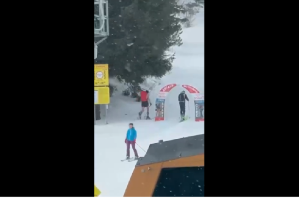 VIDEO Skialpinista v Tatrach shokoval Takmer nahy zdolaval zasnezene stity