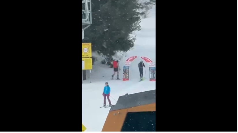VIDEO Skialpinista v Tatrach shokoval Takmer nahy zdolaval zasnezene stity