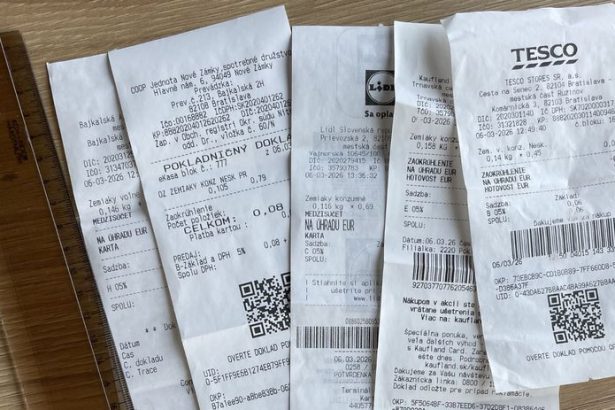 Rozok za par centov ale uctenka ako pravitko Preco su pokladnicne doklady take dlhe