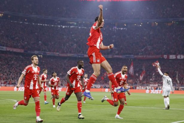 Hrubka Neura zpsobila sialenu prestrelku Real Madrid blizko k obratu Bayern zachranil Diaz