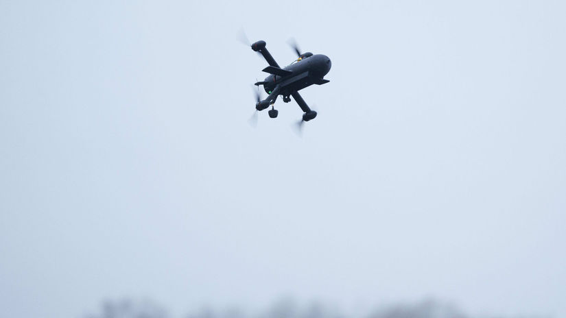 Nedaleko slovenskych hranic s Ukrajinou havaroval dron potvrdili ozbrojene sily