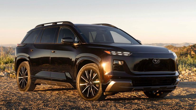 Subaru Getaway Plejade predstavili stvrty elektromobil Cielom su velke SUV