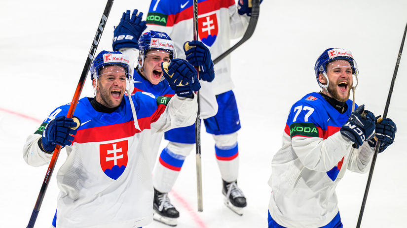 Parada Nieco take som este nikdy nezazil Vsetci sme hladali puk reagoval lider Slovakov na kuriozny gol
