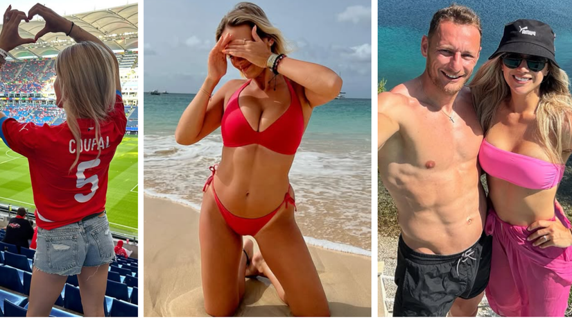 Zvodne krivky tela ako bohyne Ceski futbalisti maju po boku ocharujuce partnerky