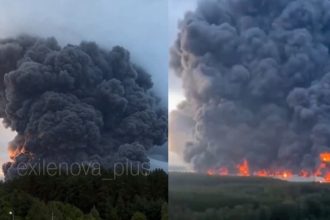Ukrajina uskutonila jeden z najvacsich utokov na Rusko Kyjevom otriasli balisticke rakety Svet Spravy