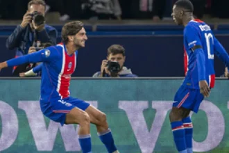 Dobrotka: Slovan vypadol, PSG dominovalo a duel sa zmenil na debakel