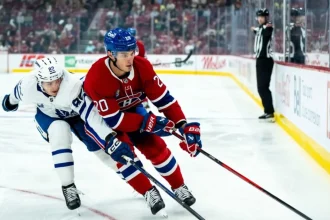 Druhý útok? Slafkovský nerieši. Prípravu Montrealu na NHL otvoril parádnym gólom