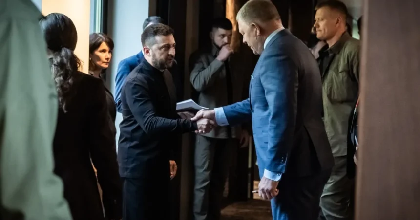 Fico: Ďalšie rokovanie s Ukrajinou o hraniciach a škole v Bratislave