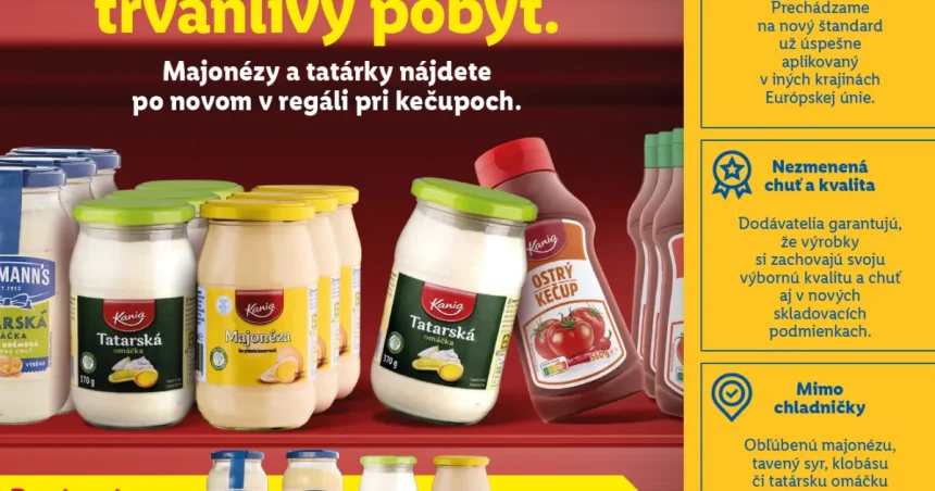 Lidl mení uskladnenie časti tovaru, z chladenia do regálov