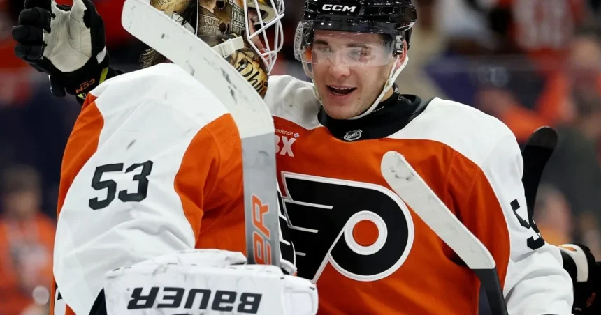 Philadelphia šokovala Colorado, hrdina Zegras. Rangers píšu históriu, Pittsburgh sa trápi
