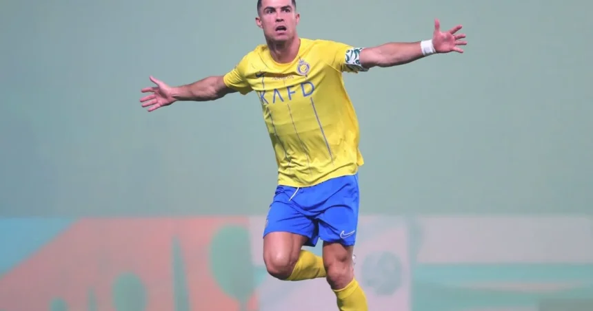 Ronaldo veľkolepo oslavoval gól, ktorý zrejme nestrelil