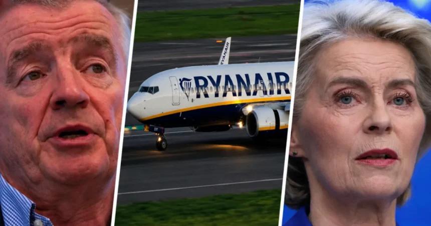 Šéf Ryanairu sa ostro pustil do šéfky Európskej komisie, varuje aj pred drahšími letenkami