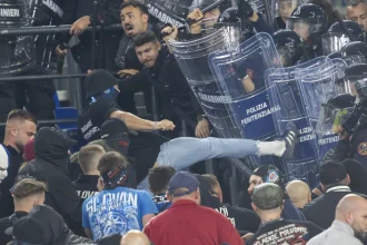 Slovan potrestaný za výtržnosti fanúšikov v Ríme