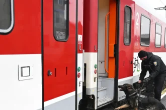 V rýchliku z Košíc do Bratislavy vyčíňal agresívny cestujúci, zasahovala polícia